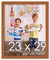 Slim Profile Brown Picture Frame - UV Acrylic, Foam Board Backing, Hanging Hardware